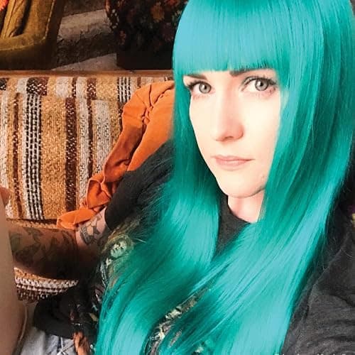 MANIC PANIC Classic Siren's Song Semi Permanent Hair Color - Neon Blue-Green Hair Dye for Women & Men That Lasts 4-6 Weeks - Vegan, Ammonia & Cruelty-Free - Create & Mix Custom Shades (4oz) thumbnail 7