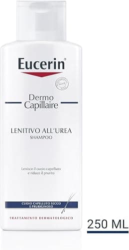Eucerin DermoCapillaire Shampoo Lenitivo all'Urea 250 ml, Shampoo capelli, cute e cuoio capelluto secchi, Formula idratante per una detersione quotidiana delicata e senza sapone alcalino thumbnail 8