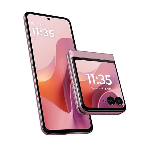 Motorola Razr 2025 | Unlocked | Made for US 8/256GB | 50MP Camera | Pantone Parfait Pink - Image 1