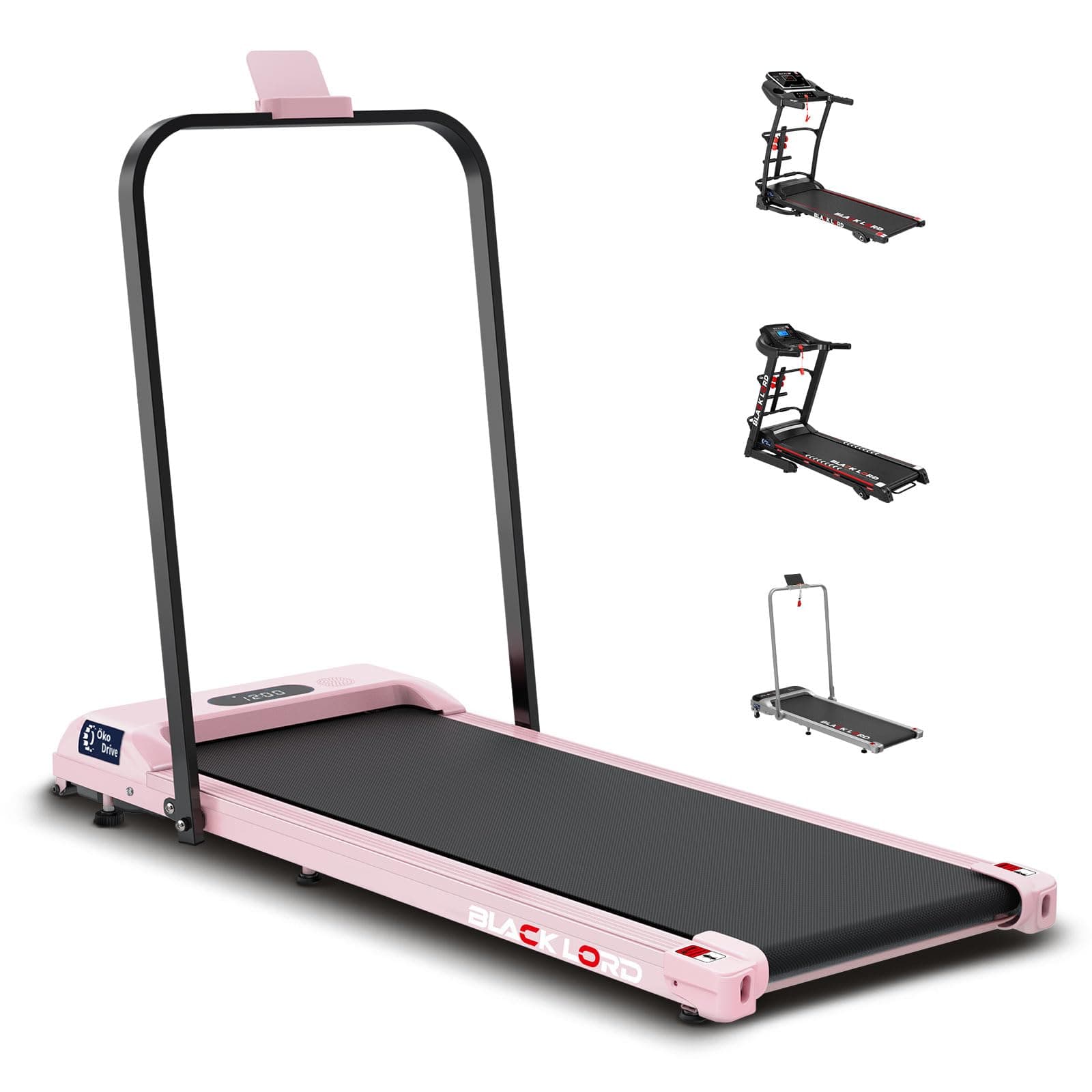 BLACK LORD Treadmill Electric Running Machine Workout Exercise 2.2/2.4/3.0/3.2/3.5/4.0/5.2HP Fitness Equipment Walking Jogging Trainer for Home Gym Office Commercial Series - Image 1