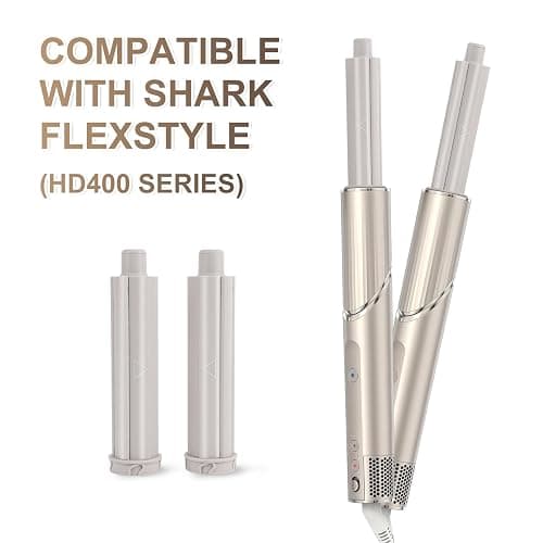 1 Pair Auto-Wrap Curlers Compatible with Shark FlexStyle (HD400 Series) Curling Iron Accessory, Self-Curling Attachment,Effortless Curls, Waves & Volume Hair Tools,Hair Styler & Drying Tool. thumbnail 7