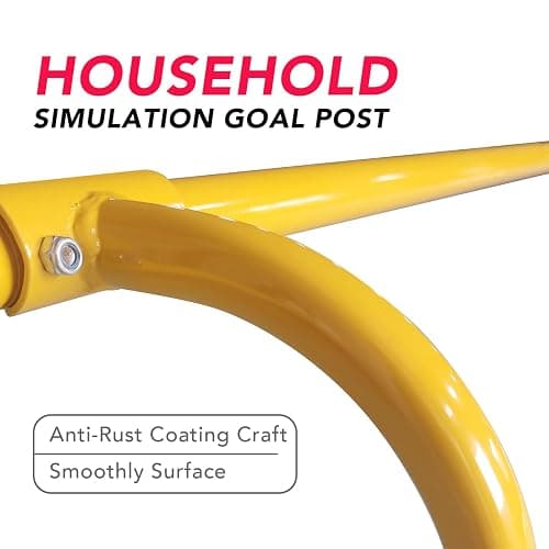 Football Goal Post, Adjustable Height Field Goal Post with Football, Sturdy Steel Tube Frame, Powder Coating Anti-Rust Craft, Easy to Assemble thumbnail 2