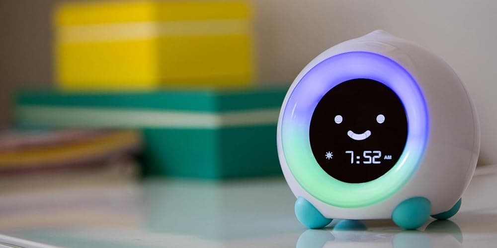 LittleHippo Mella: Kids Alarm Clock, Ready to Rise Children's Sleep Trainer, Night Light, Sound Machine and OK to Wake for Toddlers and Kids - Arctic Blue (Updated 2025) thumbnail 7