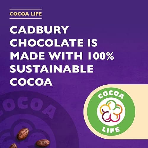 Cadbury Dairy Milk Chocolate Gift Bar, The Classic Creamy Taste, Perfect for Sharing or Gifting, Extra-Large, 850 g (Pack of 1) thumbnail 7