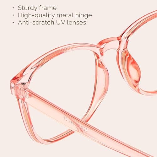 MIGSIR 6 Pack Blue Light Blocking Glasses for Women Men – Stylish Computer & Gaming Glasses, Fashion Square Frame Eyewear thumbnail 6