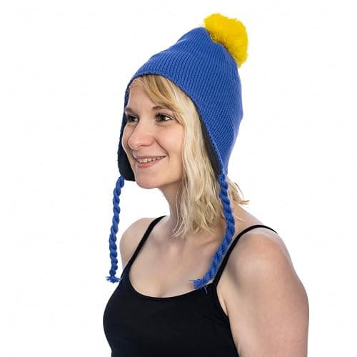 Costume Agent South Colorado Kid Craig Blue and Yellow Beanie Hat Halloween Costume Cosplay Accessory thumbnail 4