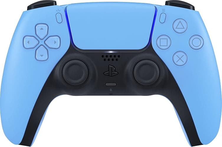 PlayStation Sony DualSense Wireless Controller 5 - Starlight Blue (Renewed) - Image 1