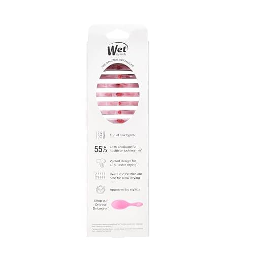 Wet Brush Speed Dry Hair Brush, Pink (Sweet Seaglass) - Vented Design & Soft HeatFlex Bristles Are Blow Dry Safe - Ergonomic Handle Manages Tangles - Pain-Free Hair Accessories thumbnail 12