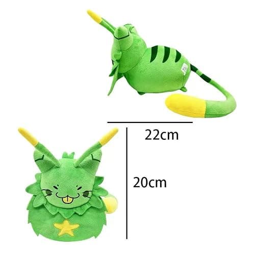 Xuqiufeng Gnarpy Plush, Regretavator Plush Gnarph Alien Cat Plush Toys，Give Fans and Friends Beautifully Plushie Doll Gifts (1., Green) thumbnail 3