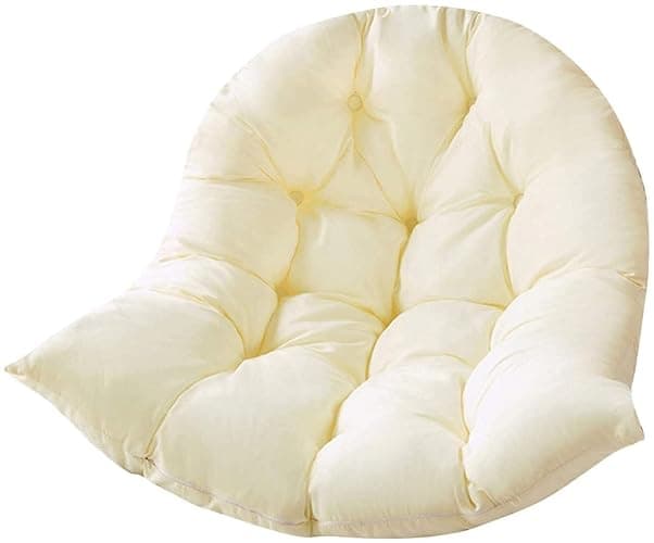 Samtiny Hammock Swing Chair Cushion, Hanging Basket Seat Cushion Pillow, Soft Hanging Egg Chair Back Cushions Pads, for Indoor and Outdoor Garden Offices - Image 1