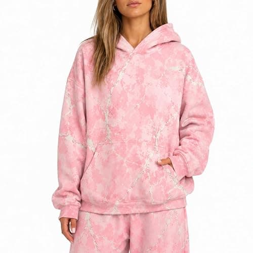 Tednrk Christian Hoodies for Women Maple Leaf Faith Forgiven Letter Print Camo Hoodie Oversized Y2K Pullover Sweatshirts thumbnail 2
