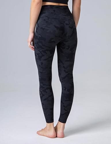Colorfulkoala Dreamlux No Front Seam Leggings for Women 25"/28" Inseam, Seamless High Waisted Buttery Soft Yoga Pants thumbnail 2