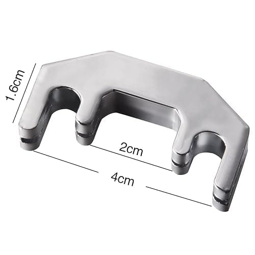 Mudder Metal Violin Mute Practice Violin Silencer for 1/2, 3/4, 4/4 Violin, Silver thumbnail 2