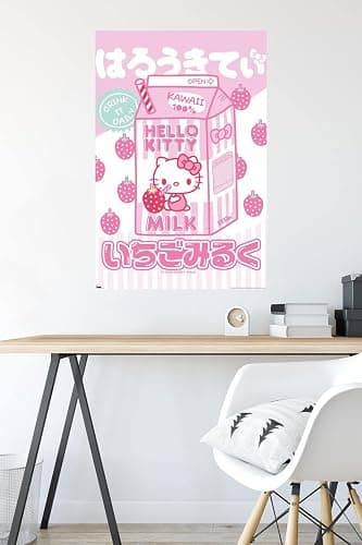 Hello Kitty: 20 Kawaii Tokyo - Milk Wall Poster, 34L" x 22.4W", Unframed Version thumbnail 2