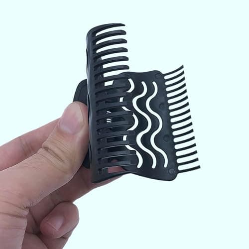 6pcs/set Detachable Handle Hair Roller Brush with Positioning Clips Aluminum Ceramic Barrel Curler Comb for Fine, Thick Hair - Pink thumbnail 7