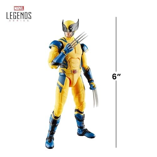 Marvel Legends Series Wolverine, Deadpool & Wolverine Collectible 6 Inch Action Figure for Adults Ages 14 and Up thumbnail 3