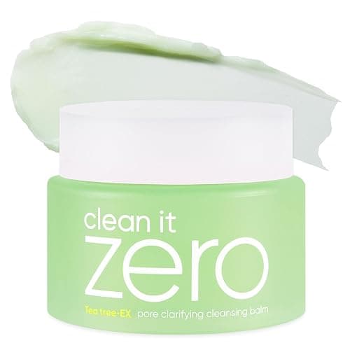BANILA CO Clean it Zero Pore Clarifying Cleansing Balm | Korean Makeup Remover, Cleansing Oil, Facial Cleanser for Oily and Acne Prone Skin | Vegan | Made with AHA-PHA & Tea Tree (100ml / 3.38 fl. oz) - Image 1