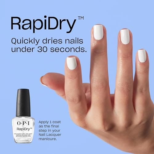 OPI Nail Lacquer Top Coat | Clear Nail Polish Top Coats | Classic, Quick Drying, High Shine, Gel-like Volumizing, & Matte Finish | Chip Resistant, High-Gloss, Long Lasting, Protects Color & Nails thumbnail 2