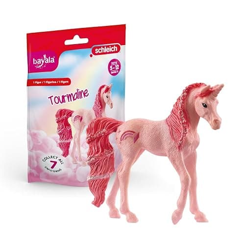 Schleich bayala, Limited Edition Collectible Unicorn Toys for Girls and Boys, Gemstone Unicorn Figurines, Tourmaline - Image 1