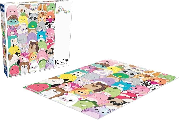 Buffalo Games - Squishmallow - Squishmallows - Buddies - 100 Piece Jigsaw Puzzle for Families -Challenging Puzzle Perfect for Game Nights - Finished Size is 15.00 x 11.00 thumbnail 4
