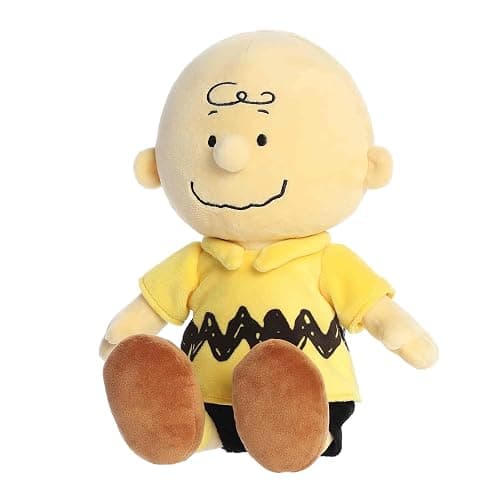 Aurora® Adorable Peanuts® Charlie Brown Stuffed Animal - Officially Licensed Toys for All Snoopy Fans - Nostalgic Gift for Adults and Birthday Celebrations - Multicolor 13 Inches thumbnail 5