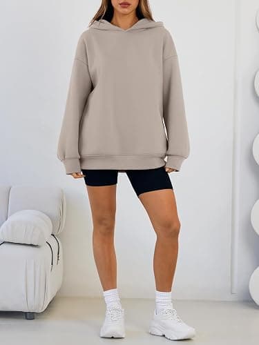 Trendy Queen Womens Oversized Hoodies Casual Fleece Sweatshirts with Pockets thumbnail 6