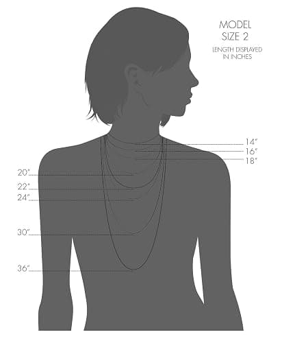 Kooljewelry Womens Classic Rope Chain - 10k White Gold Lightweight Thin Necklace, Polished thumbnail 6