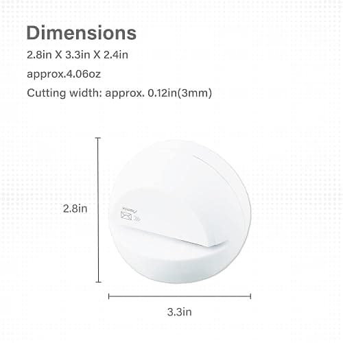 Electric Letter Opener,LO85W White Letter openers Envelope, Envelope Opener, Asmix (Japan Import) thumbnail 2