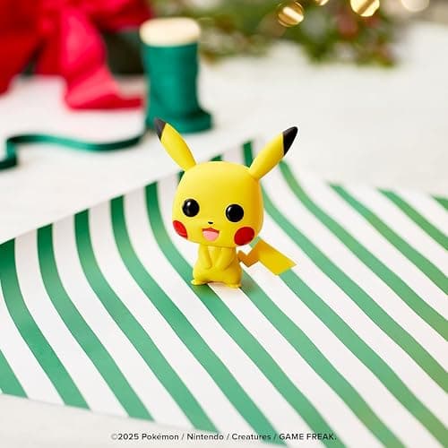 Funko Pop! Bitty: Pokemon - Pikachu, Vaporeon, Caterpie, and Cubone - 0.9 Inch (2.2 Cm) Collectable - Stackable Display Shelf Included - Gift Idea - Party Bags Stocking thumbnail 2