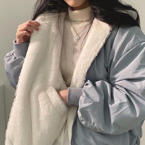 Women's Gothic Zip Up Hoodie Goth Fleece Fur Y2K Coats Cyber Punk Grunge Jackets Dark Academia Acubi Top Clothing thumbnail 5