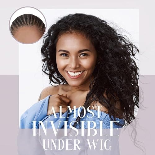 MYKURS Transparent Wig Caps for Women Lace Front, HD Caps for Wig, Brown 24 PCS - HD Brown thumbnail 5