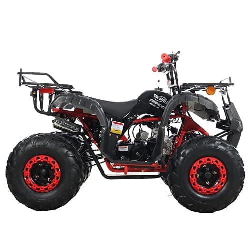 X-PRO 125cc ATV 4 Wheels Quad 125 ATV Quads with LED Lights, Big 19"/18" Tires!(Black, Factory Package) thumbnail 2