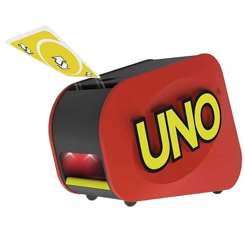 Mattel Games Jeu de Cartes UNO Extreme avec Distributeur aléatoire émettant des lumières et des Sons, 112 Cartes. Jeu pour Enfants, Adolescents et Adultes. Cadeau pour Joueurs de 7 Ans et Plus, GXY75 thumbnail 7