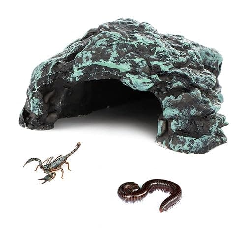 Spider Hide Shelter, Scorpion Terrarium Landscape, Centipedes Rest Hideout Cave, Small Turtle Hole Adornment thumbnail 5
