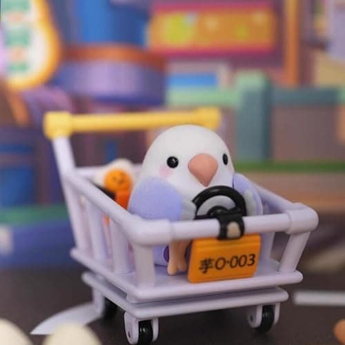 Cute Social Birdie Series Blind Box, Kawaii Bird Statue for Desk Home Decor, Collectable Random One Mystery Box for Birthday Gifts thumbnail 7