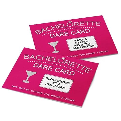 Printed Party Bachelorette Dare Card Scratch Off Game, Girls Night Out, 20 Cards thumbnail 4