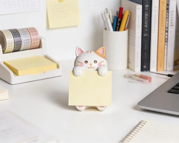 Cat Post-It Note Dispenser thumbnail 2