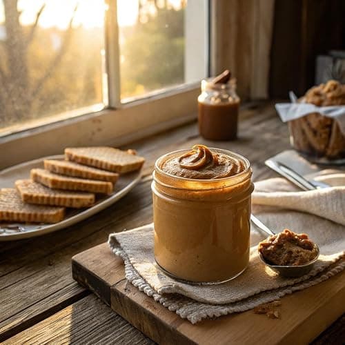 Lotus Biscoff - Spread Topping - Product of Europe (EXP. DATE = DD-MM-YY) - Vegan - Biscoff Cookie Butter Syrup - 2.2lb (Pack of 1) - Non GMO thumbnail 3