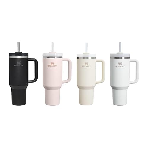STANLEY 1913 Quencher H2.0 Flowstate Tumbler 1.2L - Cold for 11 Hours - Iced for 48 Hours - Metal Water Bottle with Straw, Handle and Lid - Dishwasher Safe - Travel Mug for Cold Drinks - Cream 2.0 thumbnail 9