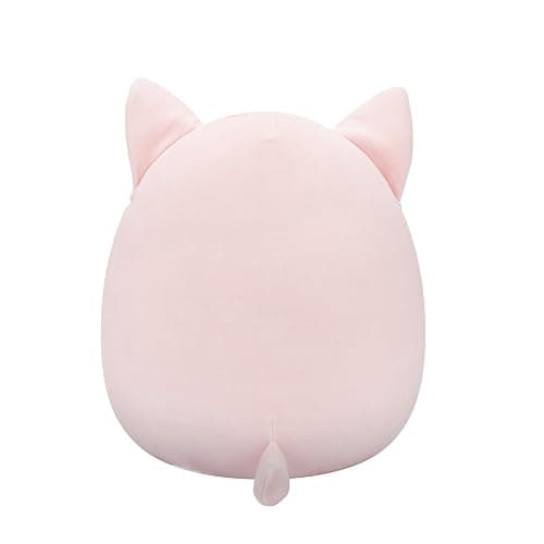 Squishmallows Original 14in Laura The Pink Tabby Cat Holding Birthday Cupcake – Official Jazwares Plush (Large) thumbnail 5