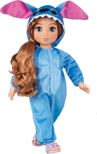 Disney Store 18" Stitch Inspired Fashion Doll with Accessories, Toothbrush, Toy Toothpaste and Shoes - Disney Dolls for Girls 6 Years +, Strawberry Blonde Doll thumbnail 4