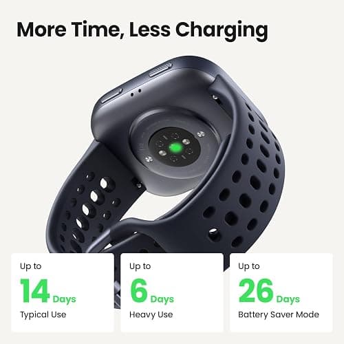 Amazfit Bip 6 Smart Watch 46mm, 14 Day Battery, 1.97" AMOLED Display, GPS & Free Maps, AI, Bluetooth Call & Text, Health, Fitness & Sleep Tracker, 140+ Workout Modes, 5 ATM Water-Resistance, Black thumbnail 5