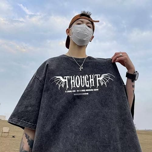 Dynict Y2k T-Shirt Letter Print Oversized thumbnail 6