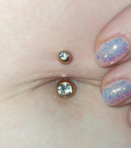more gold belly ring options thumbnail 3