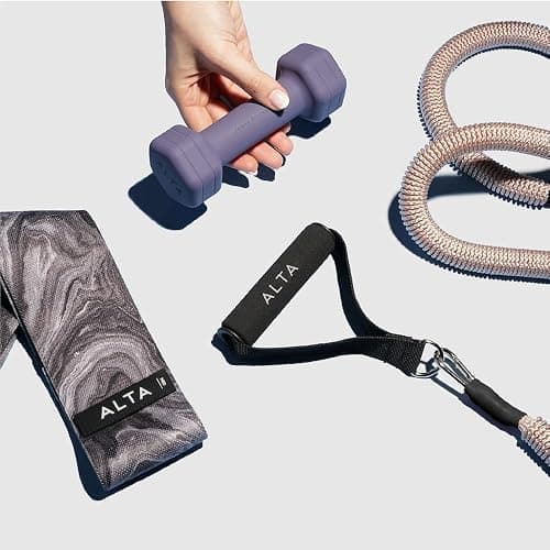ALTA Mini Loop Bands for Exercise - Premium Durable Latex - Small Resistance Bands for Women, Booty Bands for Working Out, Leg Stretch Loops for Physical Therapy, Pilates Exercise Mini Bands Set thumbnail 8