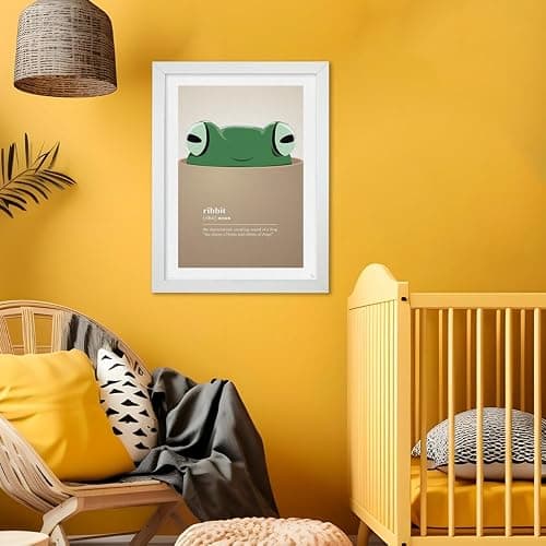 GB eye ABYSTYLE 20.5x15 MDF Frame, FSC White Wood Poster Frame, scratch proof glazing, Horizontal and Vertical Wall Mounting Display for Photo Gallery Home Room Office Decor thumbnail 8