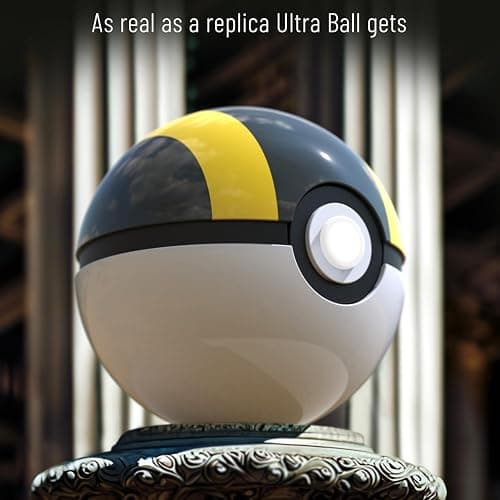 The Wand Company Original Poké Ball Authentic Replica - Realistic, Electronic, Die-Cast Poké Ball with Display Case Light Features – Officially Licensed by Pokémon thumbnail 7