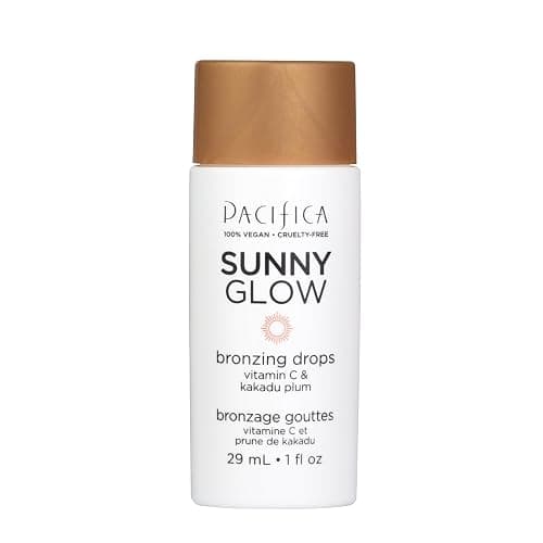 Pacifica Sunny Glow Liquid Face Bronzer Drops - Face Makeup Bronzing For Face & Cheeks for Instant Sun-Kissed Glow - Vitamin C & Glycolic Acid Infused Liquid Bronzer Illuminating Highlighting Clean thumbnail 24