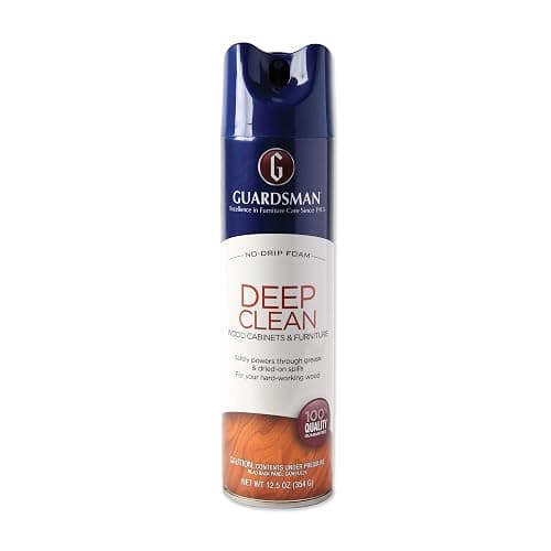 Guardsman Deep Cleaning Wood Cleaner for Cabinets, Furniture, Tables, and Other Wood Surfaces, Aerosol Spray, 12.5 Ounces - Image 1