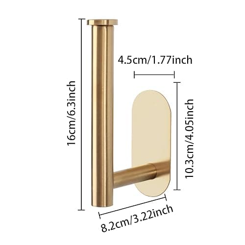 Groleca 2 Pack Adhesive Curtain Holdbacks Curtain Tie Backs Curtain Holdbacks No Drill Curtain Pull Backs Adhesive Curtain Hooks Curtain Holders for Drapes (2, Gold) thumbnail 3